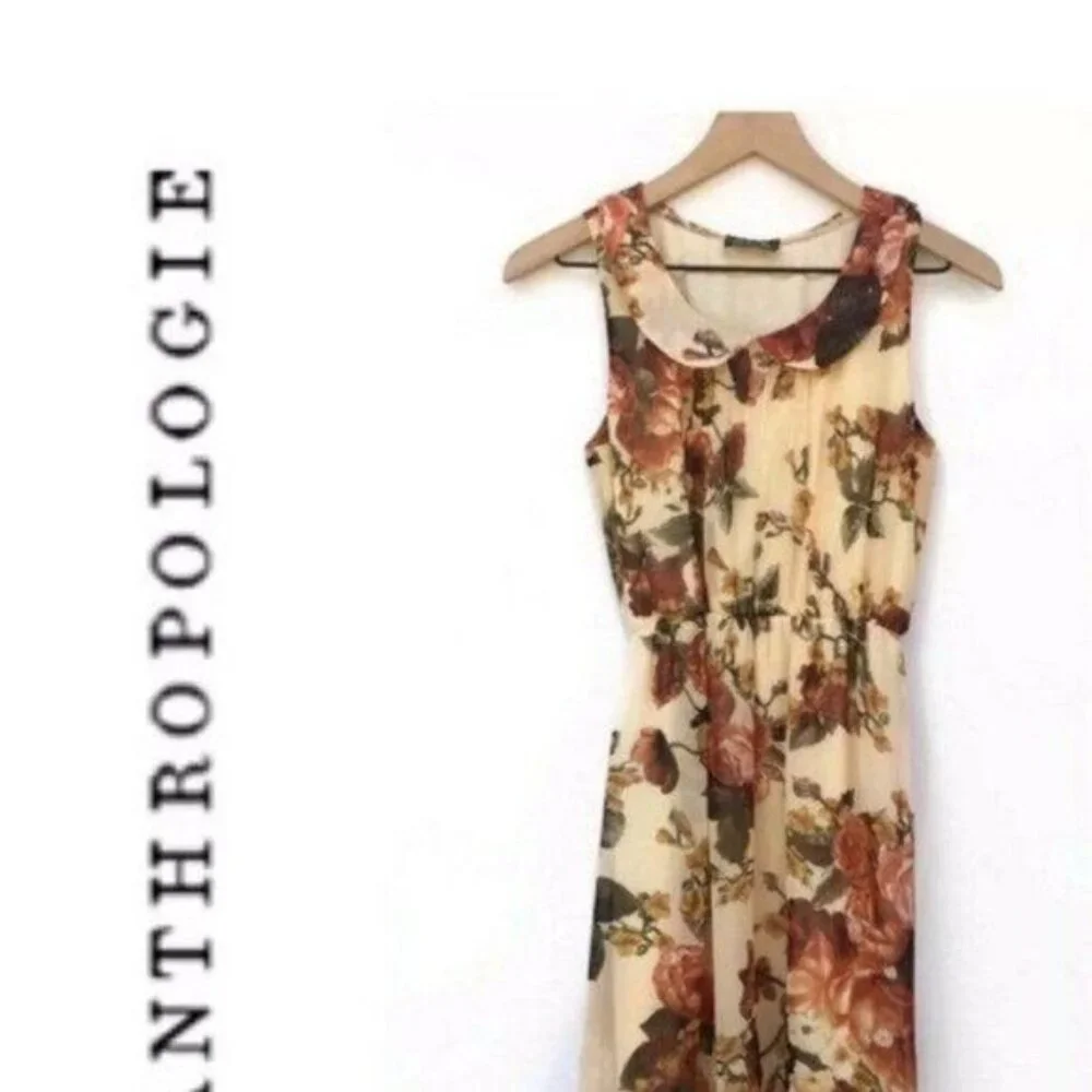 Anthropologie maude peach